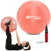 Фитбол  Hop-Sport 75cm HS-R075YB light pink + насос - фото №3